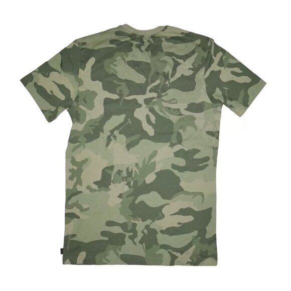 Polo Ralph Lauren Pony T-Shirt Men's Sizes S M Camo Army Olive Green Lightweight - Picture 5 of 8